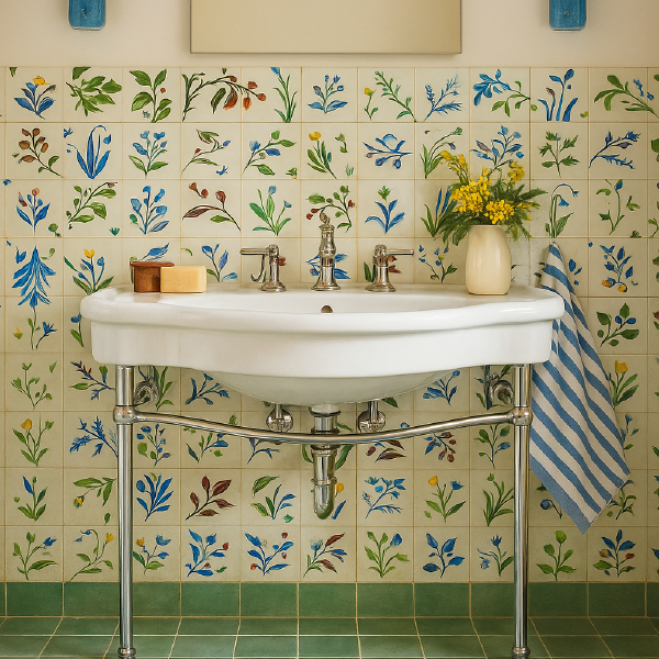 Puzzle Flora seramik Koleksiyonu